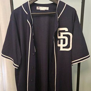 Men's Majestic San Diego Padres Jersey 2XL